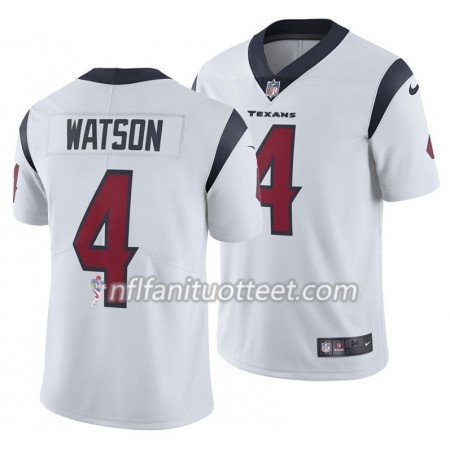 Miesten Houston Texans NFL Pelipaita DeShaun Watson 4 Nike Valkoinen